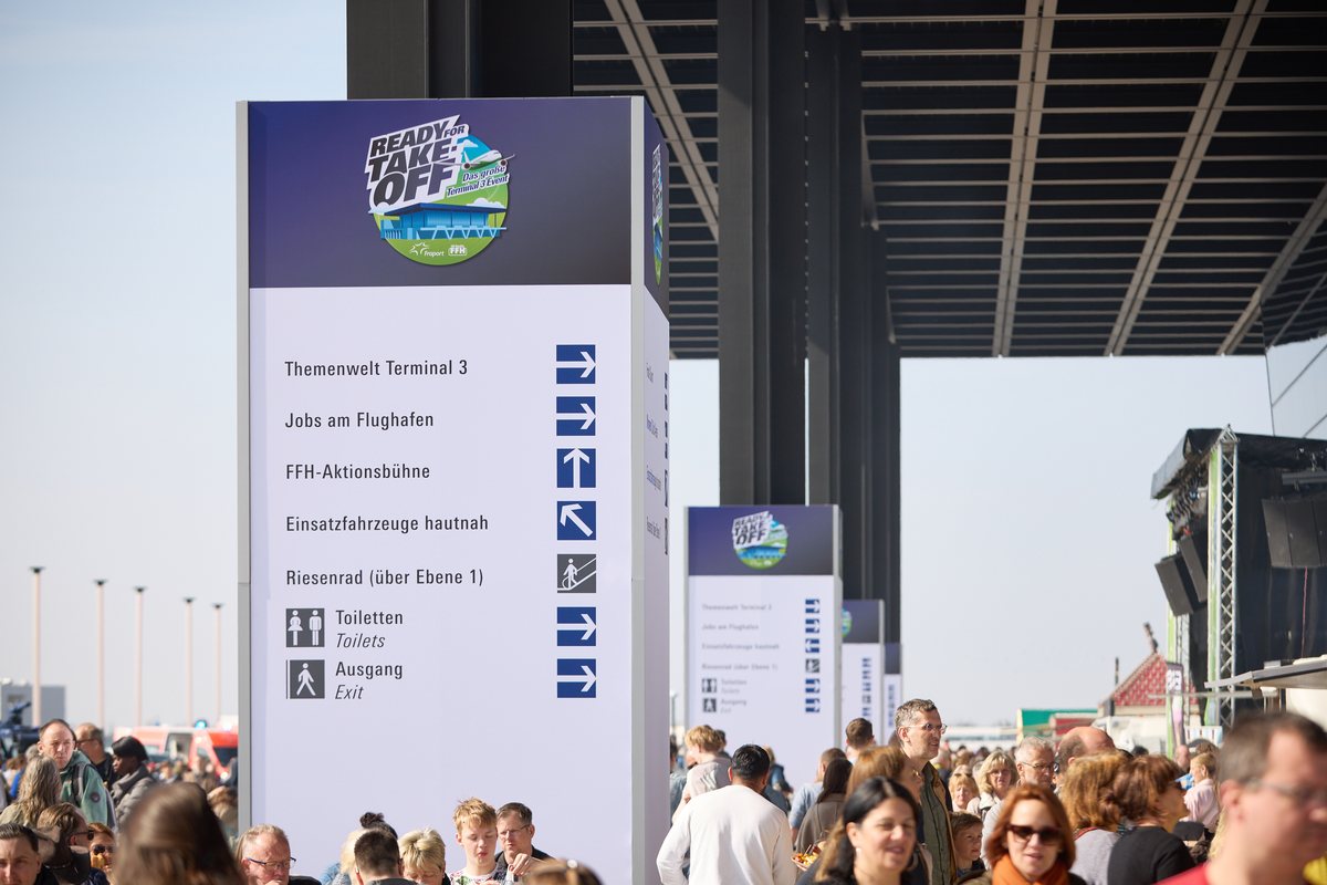Besucherfest Terminal 3